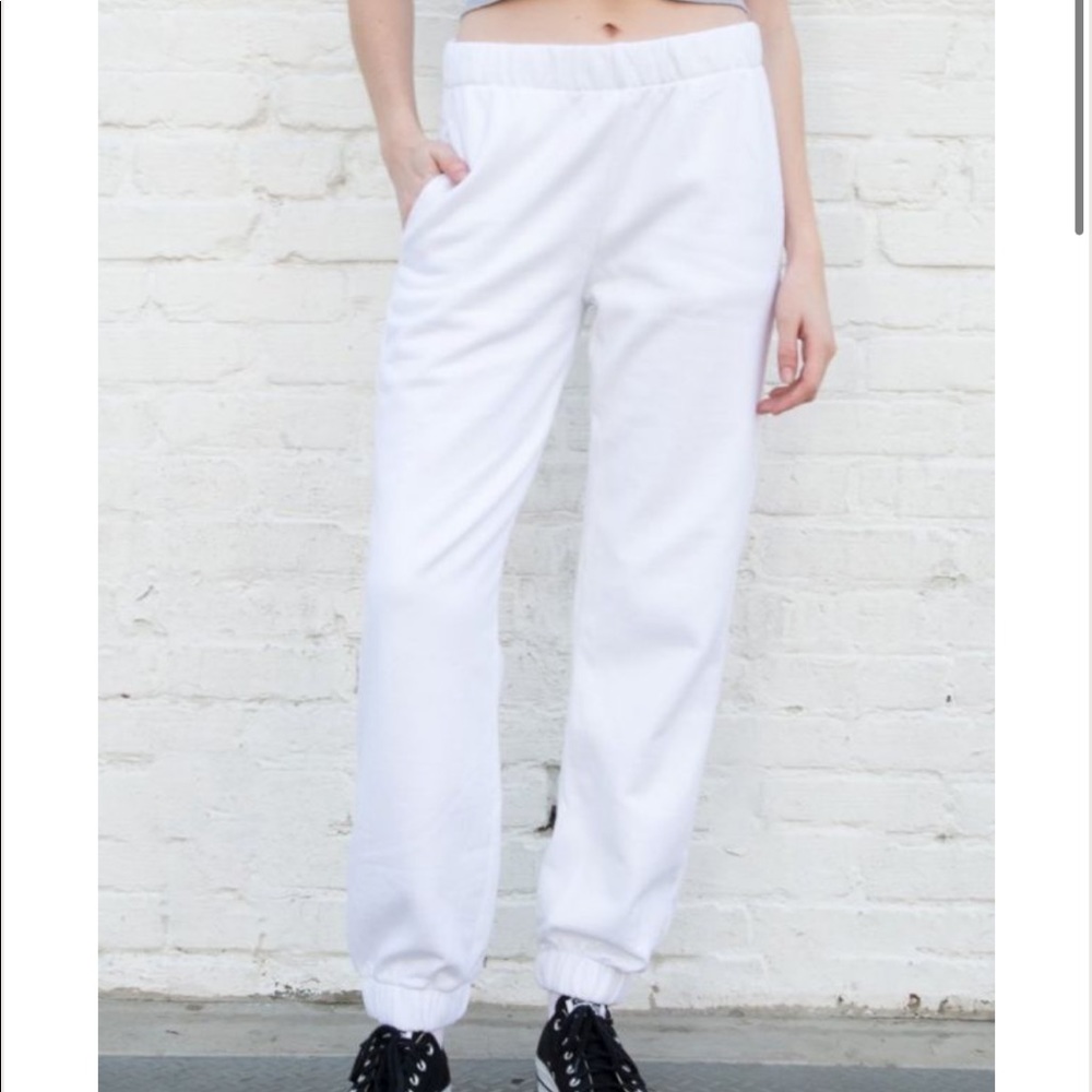 White Rosa brandy Melville sweats